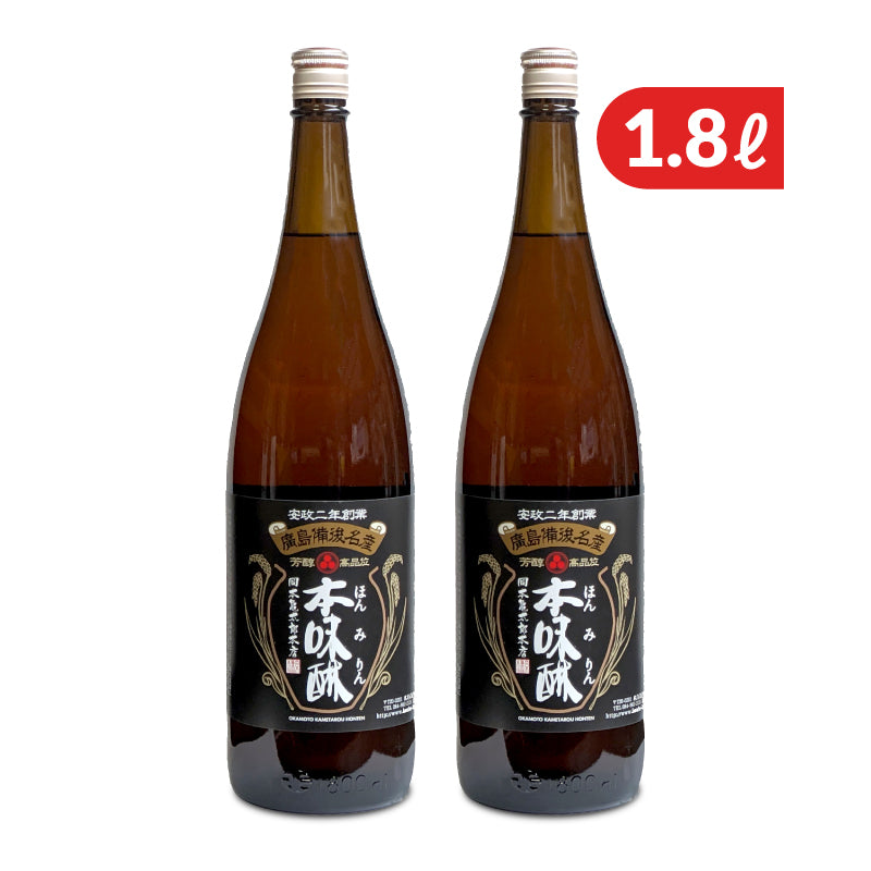 岡本亀太郎本店 ミツボシ 本みりん 1800ml