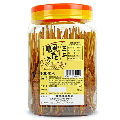 【期間限定！最大2000円OFFクーポン配布中】一十食品ミニ帆たら100本入駄菓子