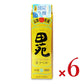 田苑酒造 田苑 金ラベル 25度 パック 麦焼酎 1800ml