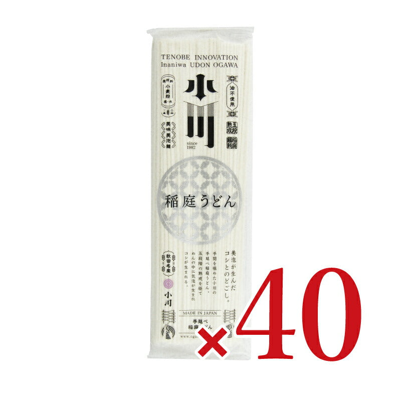 《送料無料》稲庭うどん小川稲庭うどんO-4200g×20個×2ケースケース販売
