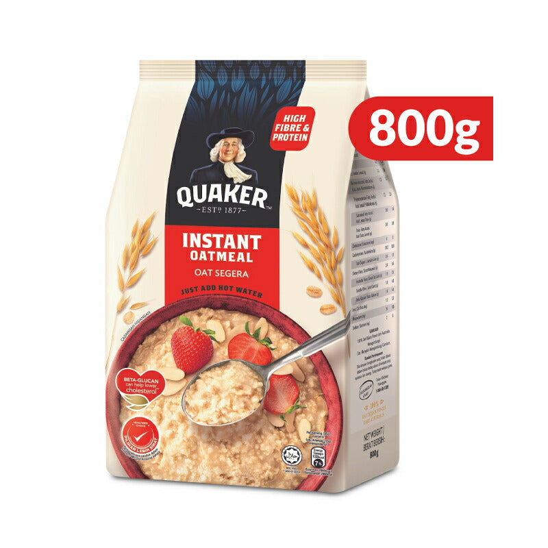 【マラソン限定！最大2000円OFFクーポン配布中】クエーカーインスタントオートミールオリジナル800ｇ