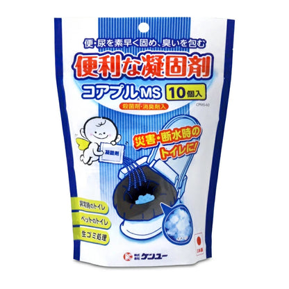 ケンユー 便利な凝固剤コアプルMS 9g×10個入