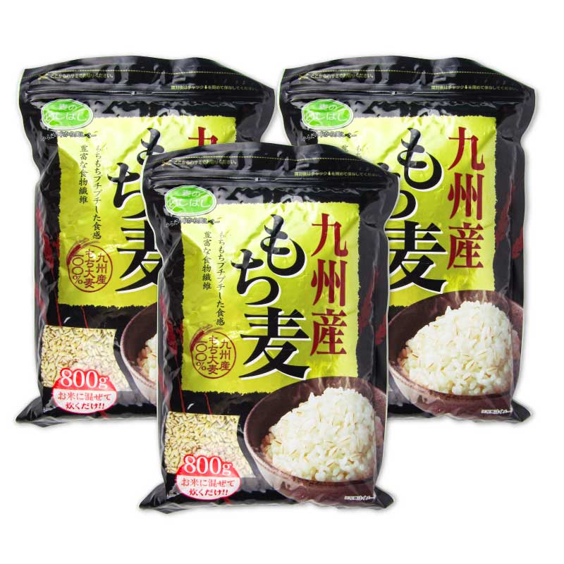 石橋工業九州産もち麦800g