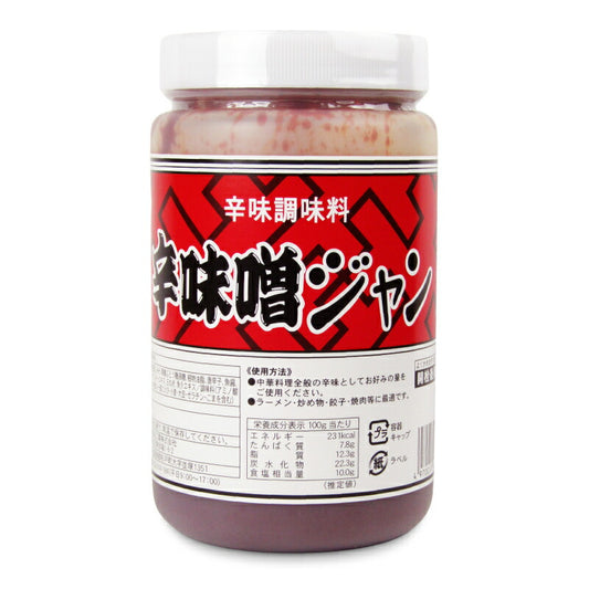 【マラソン限定!最大2000円OFFクーポン配布中!】あみ印辛味噌ジャン1kg