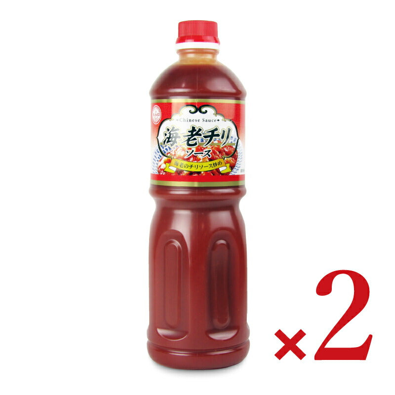 【マラソン限定!最大2000円OFFクーポン配布中!】あみ印海老チリソース1L×2本