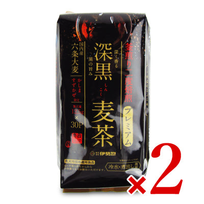 伊勢惣 深黒麦茶 12.5g×30P ティーバッグ