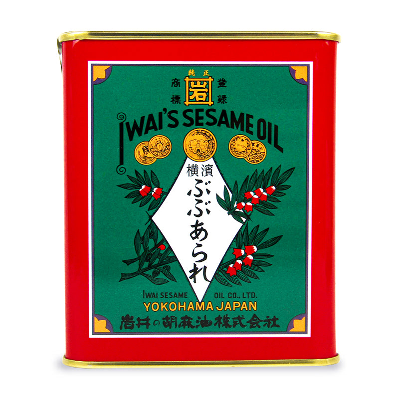 岩井の胡麻油横濱ぶぶあられ50g缶入り