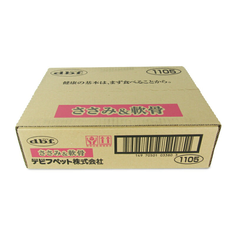 《送料無料》デビフささみ＆軟骨85g×24個セットケース販売