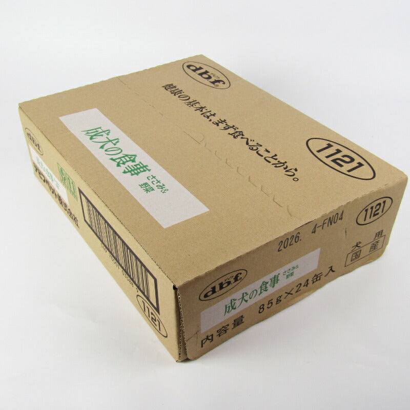 【マラソン限定！最大2200円OFFクーポン配布中】【ミライスタイル】《ケース》デビフ成犬の食事ささみ＆野菜85g×24個セット