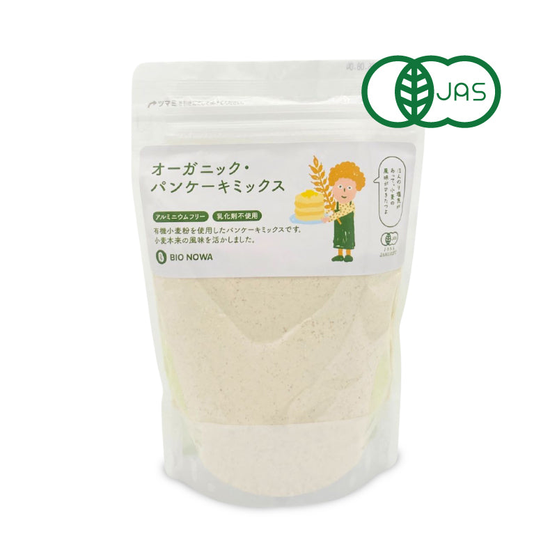 BIONOWA オーガニック・パンケーキミックス480g 有機JAS – にっぽん
