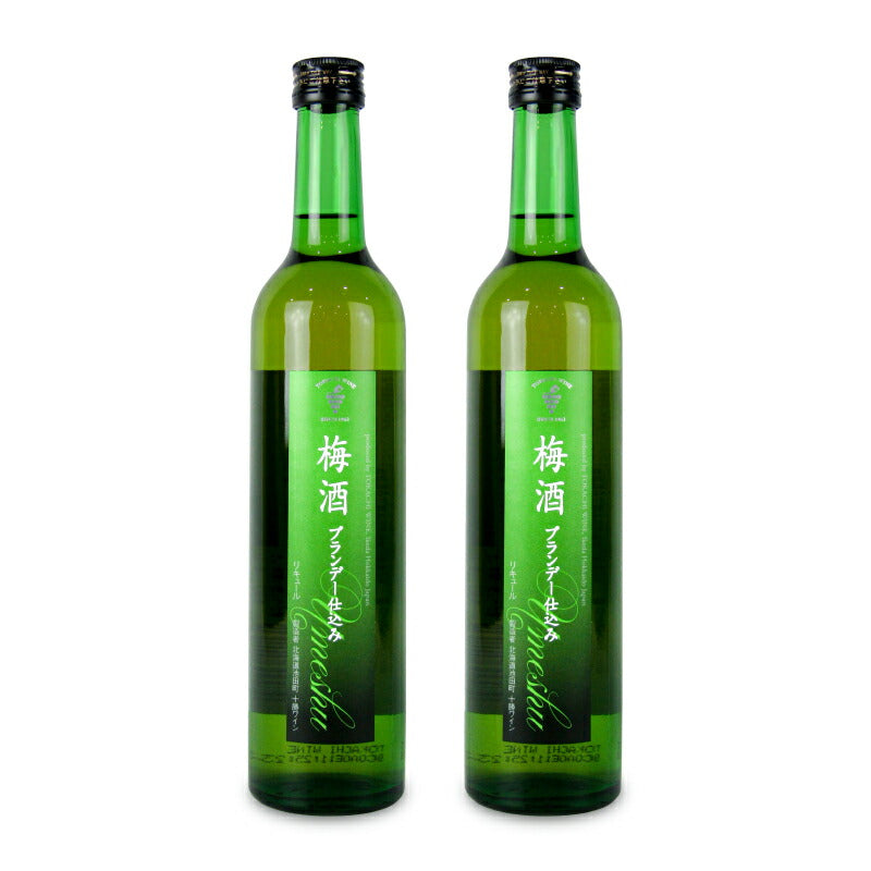 池田町ブドウ・ブドウ酒研究所十勝リキュール樽熟成梅酒ブランデー仕込み500ml