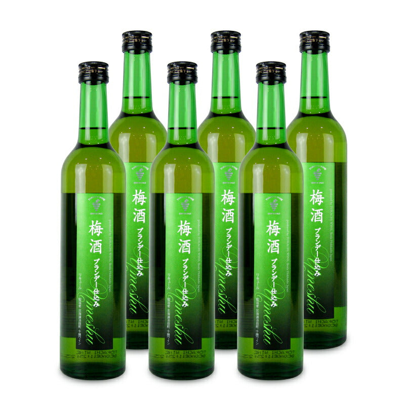 池田町ブドウ・ブドウ酒研究所十勝リキュール樽熟成梅酒ブランデー仕込み500ml