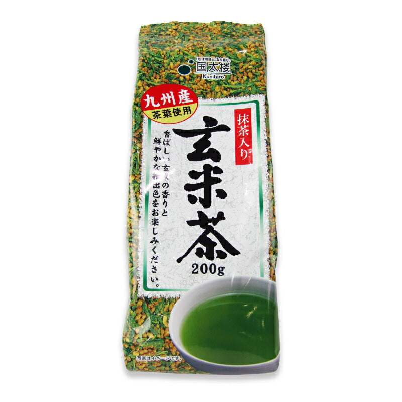 国太楼抹茶入りこうばしい玄米茶200g