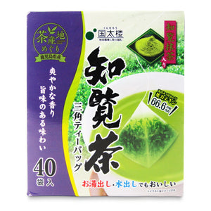 国太楼 抹茶入り知覧茶 三角TB 40P – にっぽん津々浦々｜本店