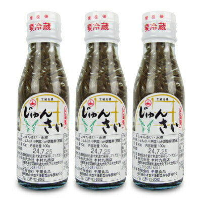 木村九商店トンボ印じゅんさい100g