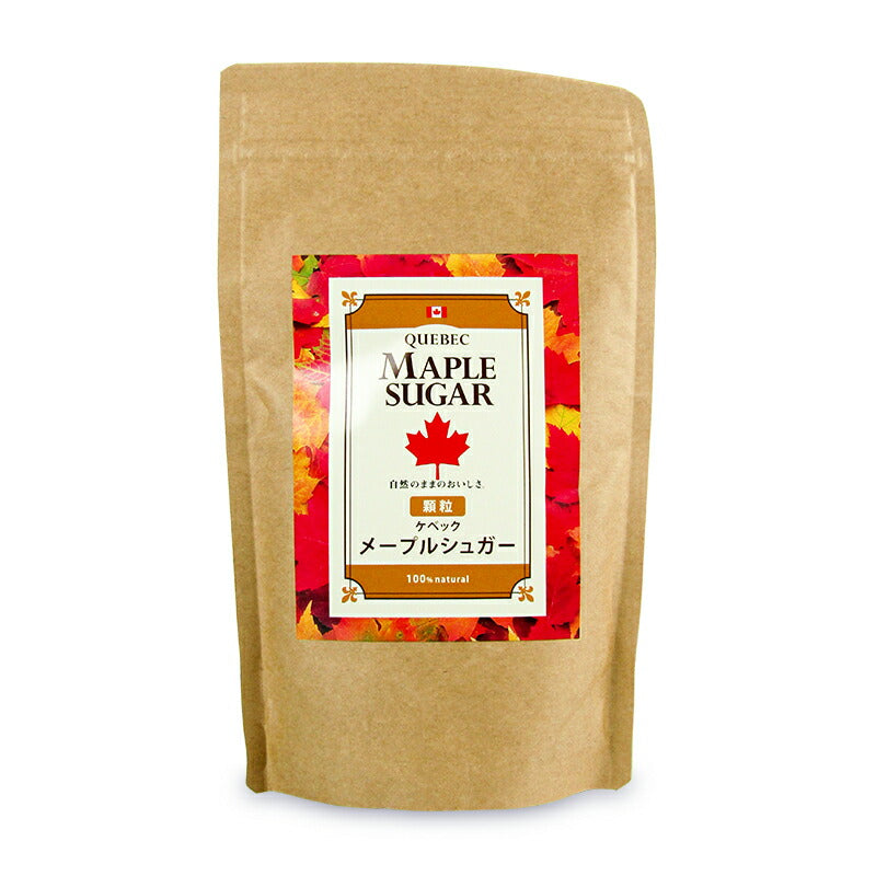 【マラソン限定！最大2000円OFFクーポン配布中】クインビーガーデンメープルシュガー顆粒250g