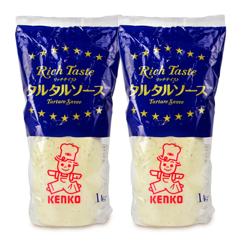 【大感謝祭限定！最大2000円OFFクーポン配布中！】ケンコーマヨネーズリッチテイストタルタルソース1kg
