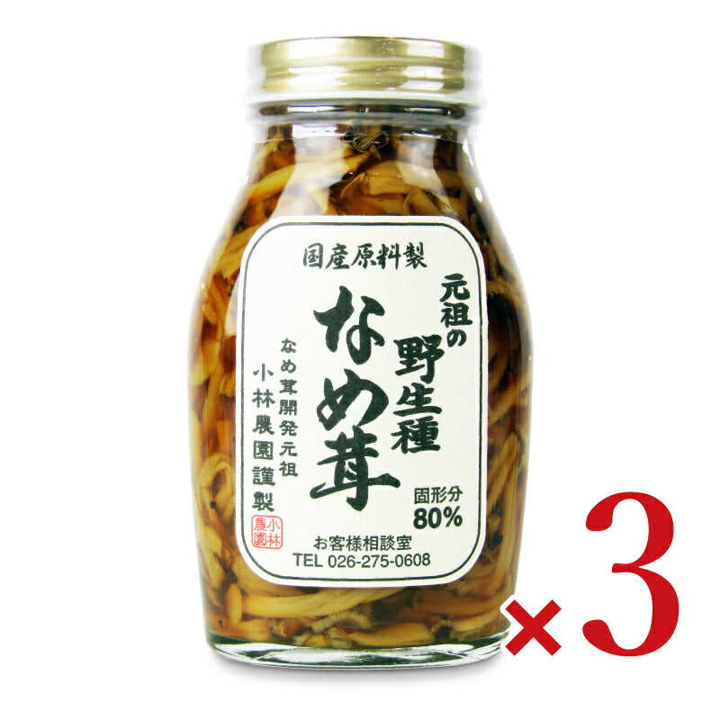 小林農園 元祖の野生種なめ茸 200g – にっぽん津々浦々｜本店