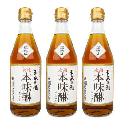 【スーパーSALE限定！最大2,000円OFFクーポン配布中】玉泉堂酒造味醂玉泉白瀧純米三年熟成500ml