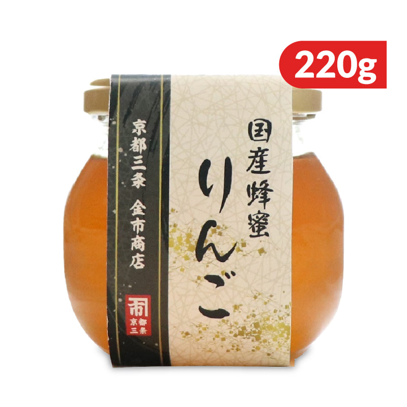 金市商店 国産りんご蜂蜜 220g