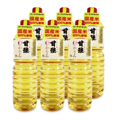 【スーパーSALE限定！最大2,000円OFFクーポン配布中】甘強酒造味淋甘強本みりんペット1000ml