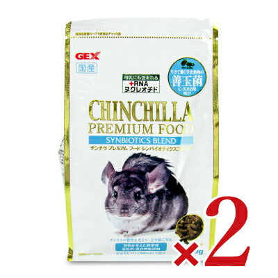 ジェックスチンチラプレミアムフードシンバイオティクスブレンド600g