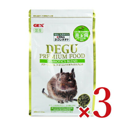 ジェックスデグープレミアムフードシンバイオティクスブレンド500g