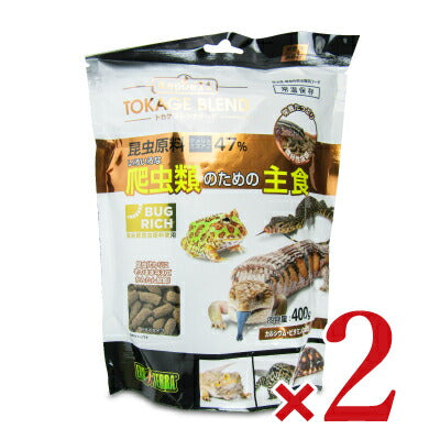 【39ショップ買いまわり限定！最大2000円OFFクーポン配布中】ジェックストカゲブレンドフード400g