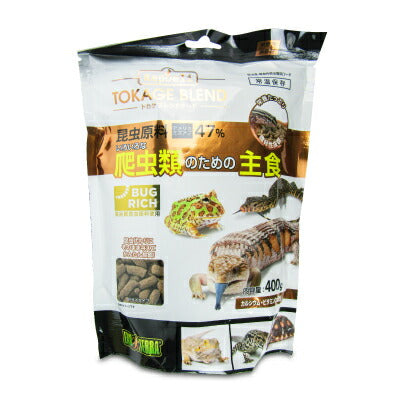 【39ショップ買いまわり限定！最大2000円OFFクーポン配布中】ジェックストカゲブレンドフード400g