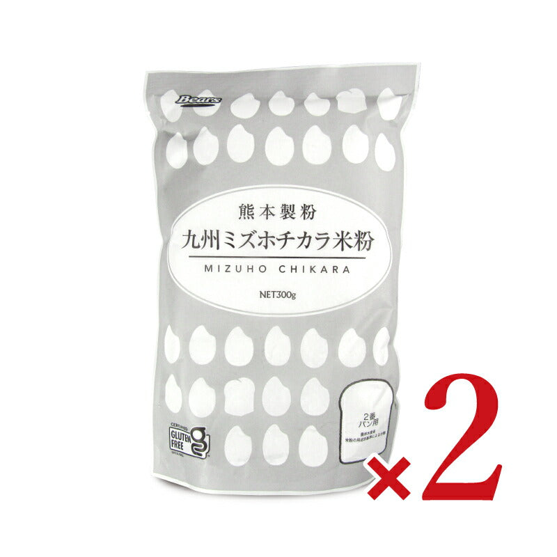 【GW限定まとめ買いクーポン配布中】熊本製粉九州ミズホチカラ米粉300g
