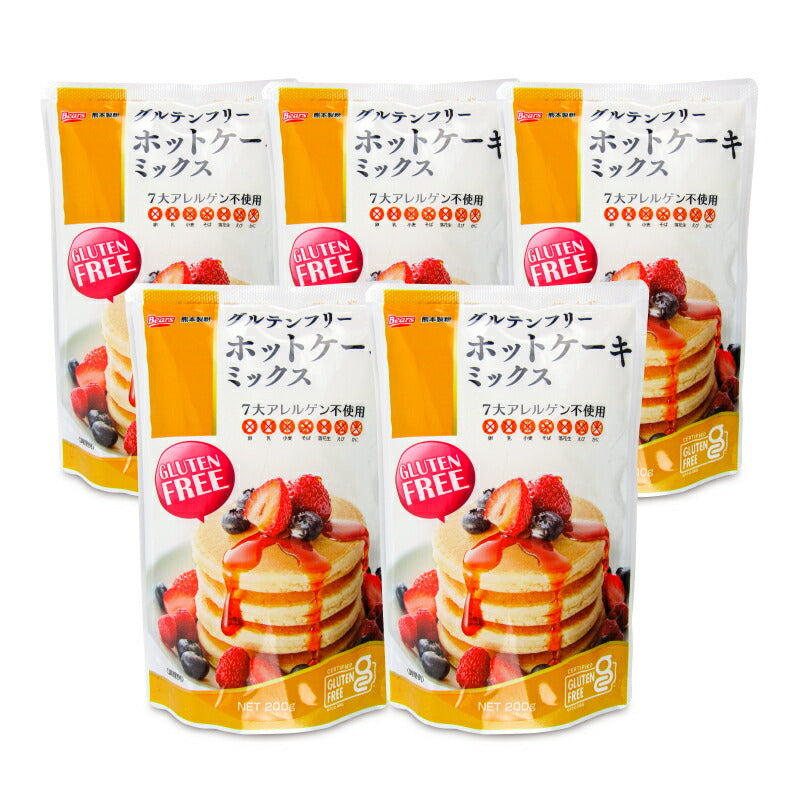 熊本製粉グルテンフリーホットケーキミックス200g