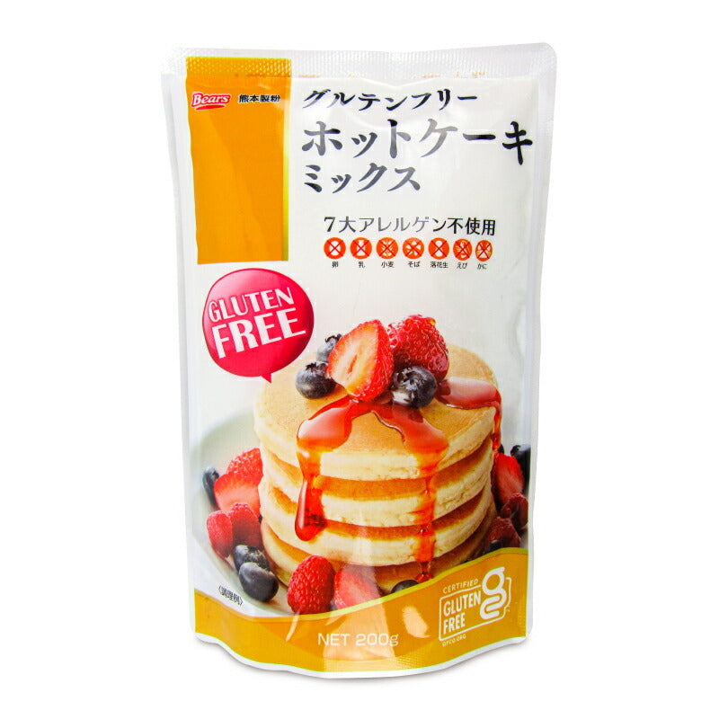 熊本製粉グルテンフリーホットケーキミックス200g