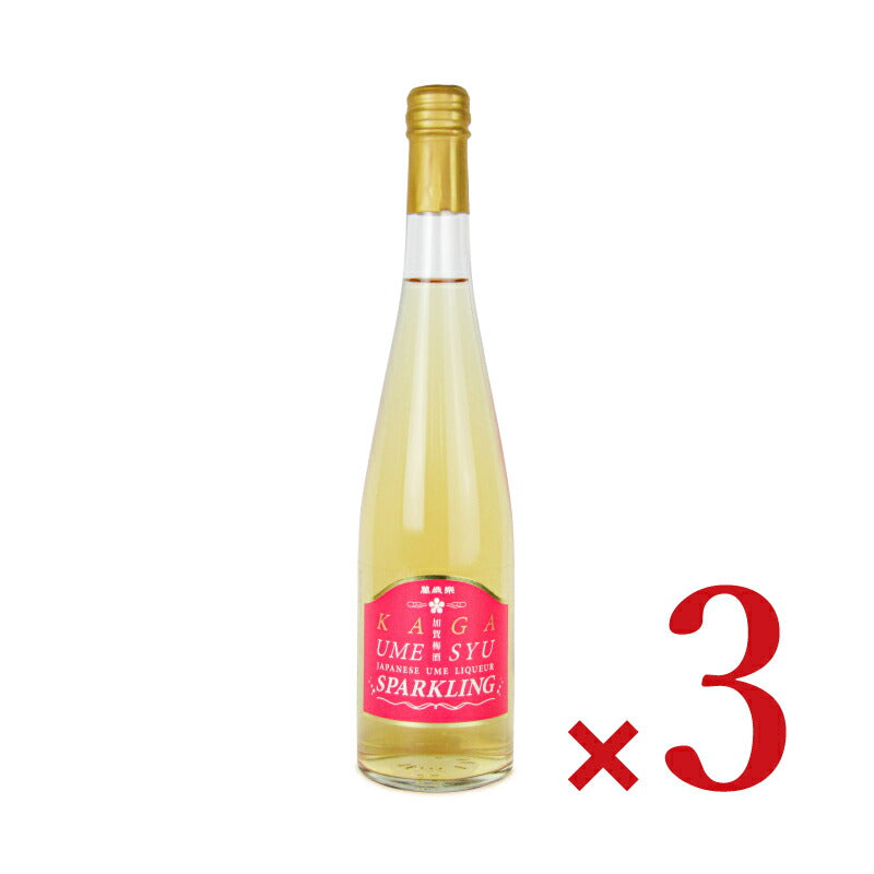 小堀酒造店萬歳楽加賀梅酒スパークリング500ml