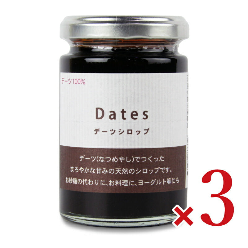 【マラソン限定!最大2160円OFFクーポン配布中!】デイリーフーズデーツシロップ160g×3本