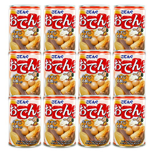 【期間限定！最大2000円OFFクーポン配布中】天狗缶詰おでん缶牛すじ大根入りEO7号缶280g×12缶