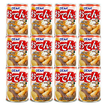 【期間限定！最大2000円OFFクーポン配布中】天狗缶詰おでん缶牛すじ大根入りEO7号缶280g×12缶