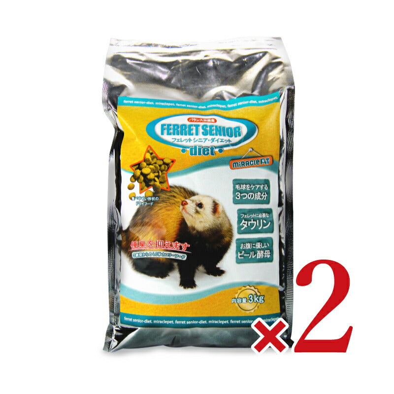 ニチドウフェレットシニアダイエット3kg