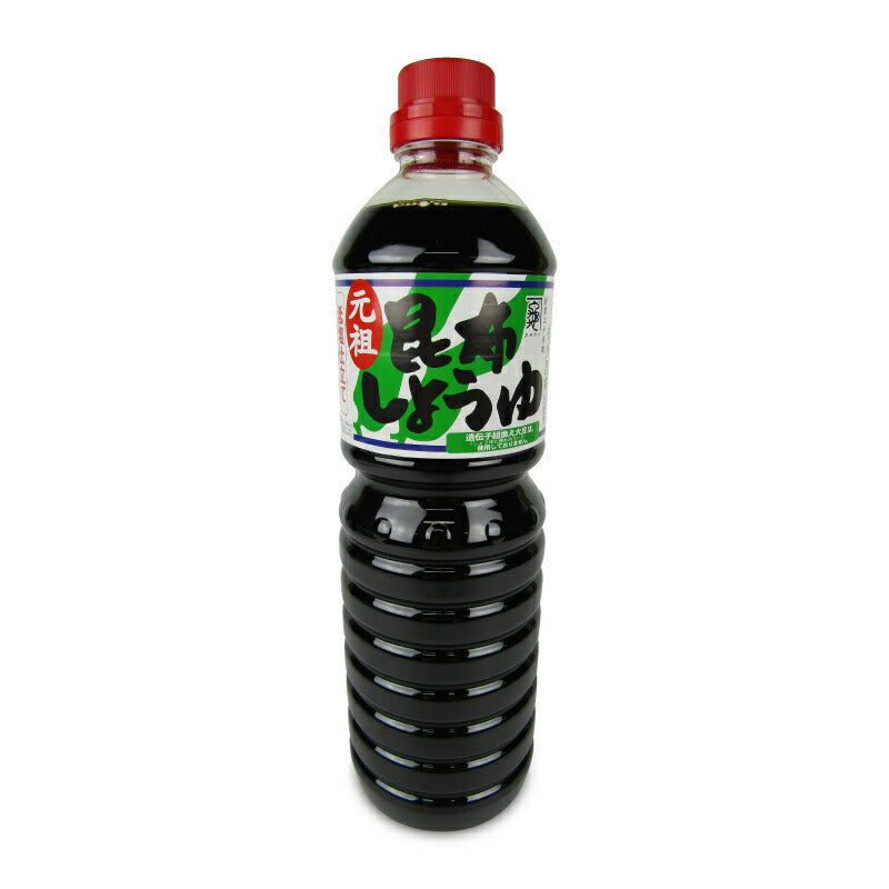 【マラソン限定！最大2000円OFFクーポン配布中！】中村醸造元昆布しょうゆ1000ml