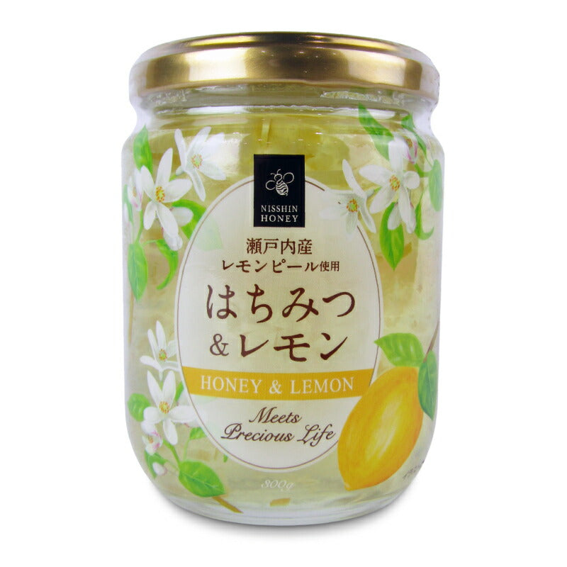 【マラソン限定!最大2160円OFFクーポン配布中!】日新蜂蜜はちみつ&レモン300g