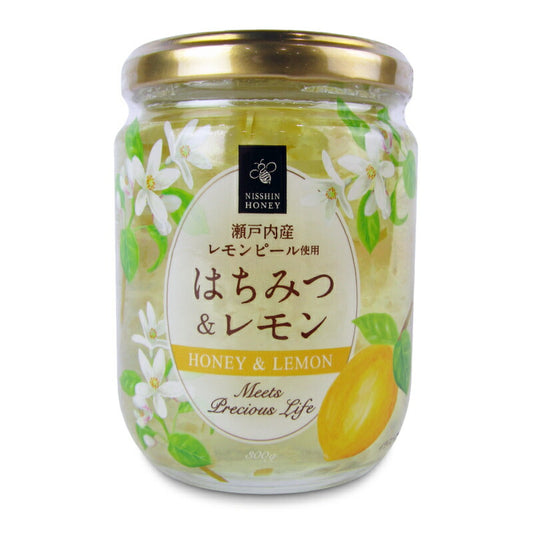【マラソン限定!最大2160円OFFクーポン配布中!】日新蜂蜜はちみつ&レモン300g