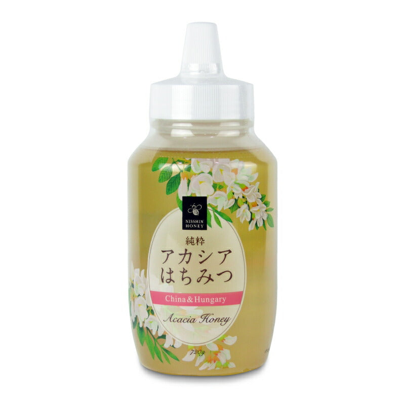 【マラソン限定!最大2160円OFFクーポン配布中!】日新蜂蜜純粋アカシアはちみつ720g