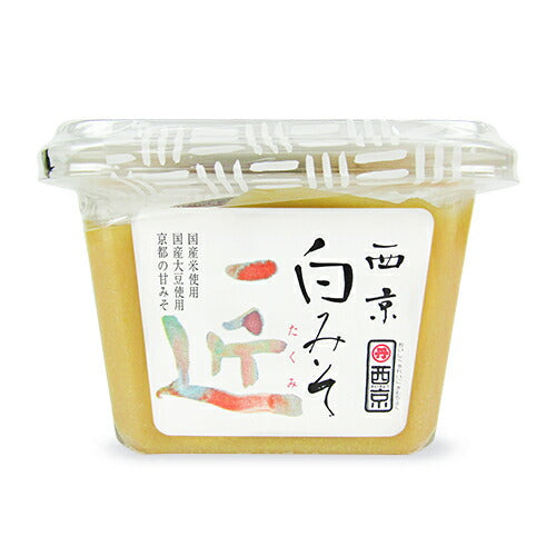 【39ショップ買いまわり限定！最大2000円OFFクーポン配布中】西京味噌西京白みそ匠375g