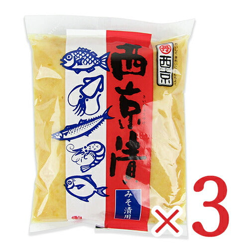 【39ショップ買いまわり限定！最大2000円OFFクーポン配布中】西京味噌西京漬みそ500g×3個