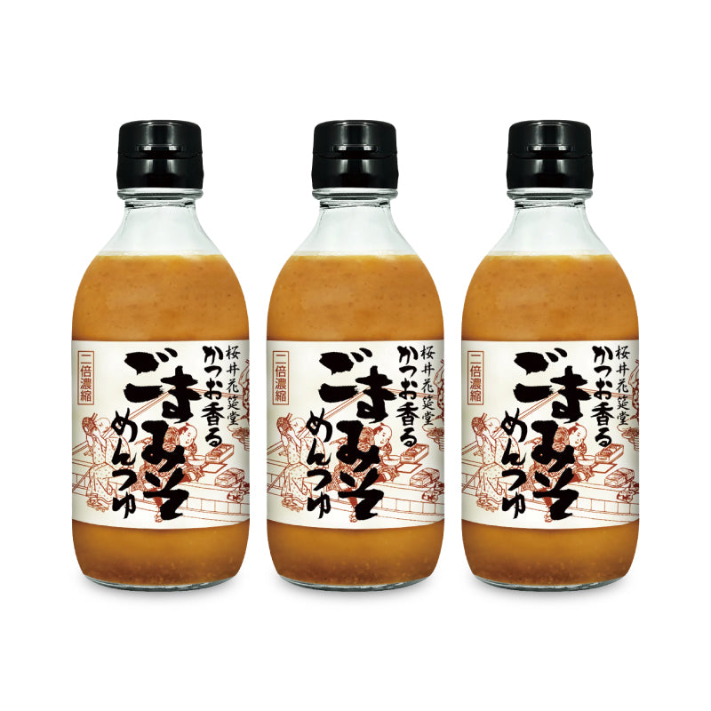 ポールスタア 桜井花筵堂 かつお香るごまみそめんつゆ 330g