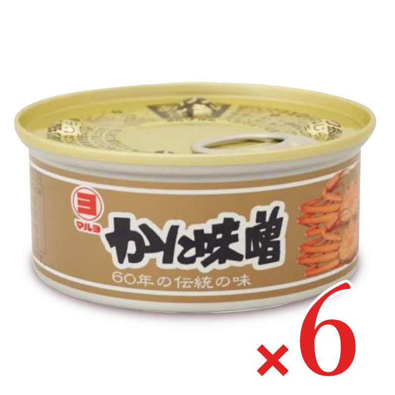 マルヨ食品 かに味噌 缶詰 100g