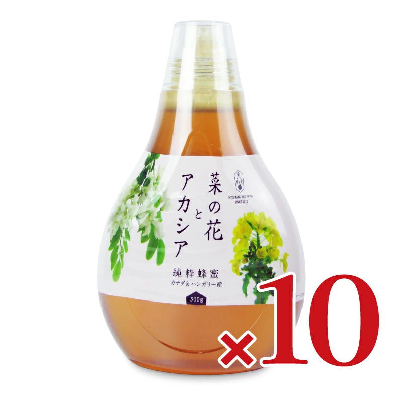 水谷養蜂園 カナダ＆ハンガリー産はちみつ 500g