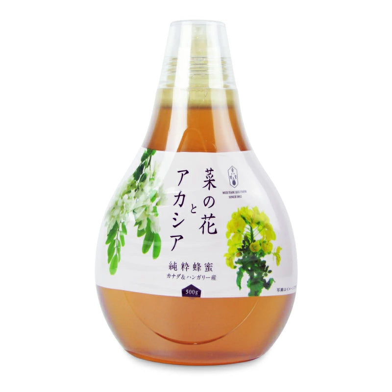水谷養蜂園 カナダ＆ハンガリー産はちみつ 500g