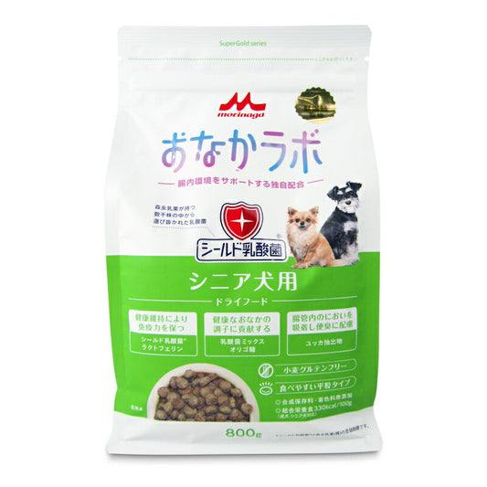 【三が日限定!!最大2500円OFFクーポン配布中】森乳サンワールドスーパーゴールドおなかラボシニア犬用800g