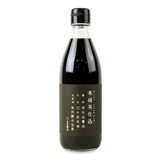 【マラソン限定!最大2000円OFFクーポン配布中!】丸島醤油木桶再仕込醤油360ml