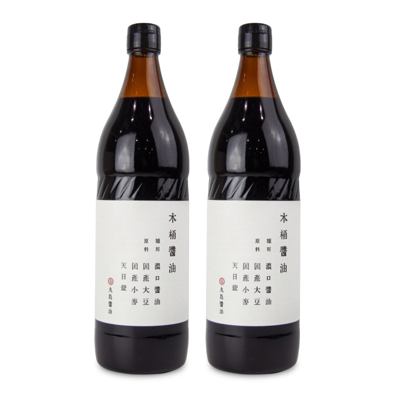 【マラソン限定!最大2200円OFFクーポン配布中!】丸島醤油木桶醤油900ml